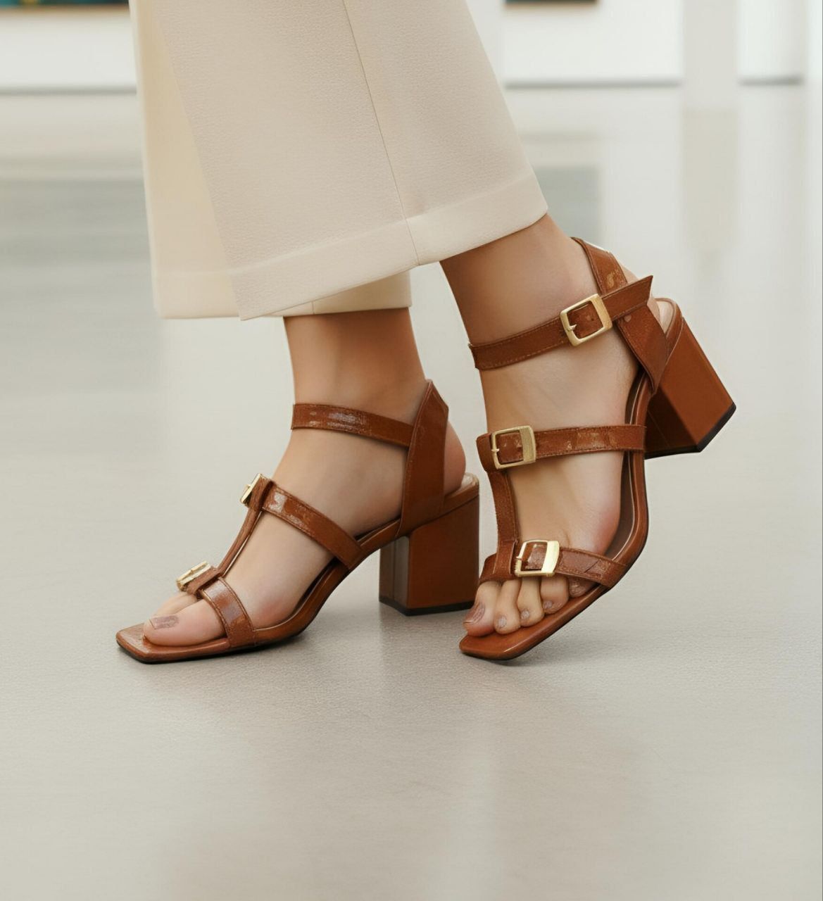 کفش صندل پاشنه بلند
